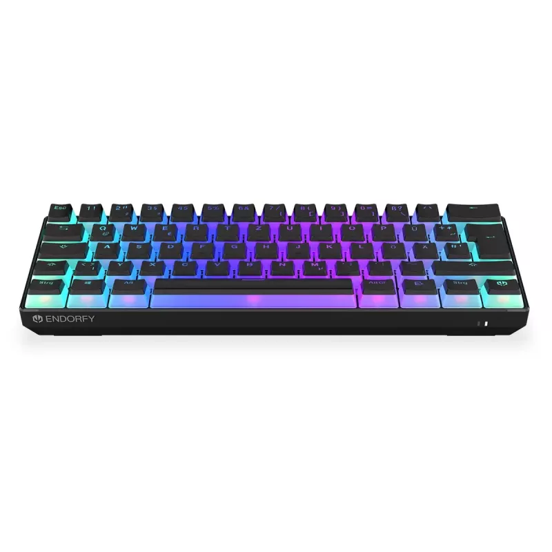 Teclado gaming ENDORFY Thock Compact RF Wireless USB QWERTZ 61 teclas RGB LED
