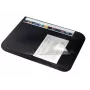 Tapete de secretária LEITZ 5312-00-95, PVC preto, 650×500 mm
