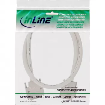 Cabo SCSI-U320 InLine, ficha Micro-Centronics (VHD) 68 pinos/ficha, 3 m
