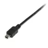 Cabo Mini-USB 2.0 StarTech.com 1m – A para Mini B – M/M, 1 m, USB A, Mini-USB B, USB 2.0, 0,48 Gbit/s, preto