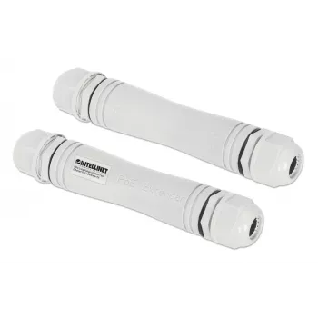 Kit extensor PoE+ Fast Ethernet para exterior de longo alcance Intellinet 1000 m 95 W IP67