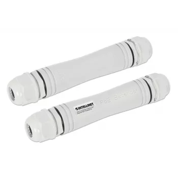 Kit extensor PoE+ Fast Ethernet para exterior de longo alcance Intellinet 1000 m 95 W IP67