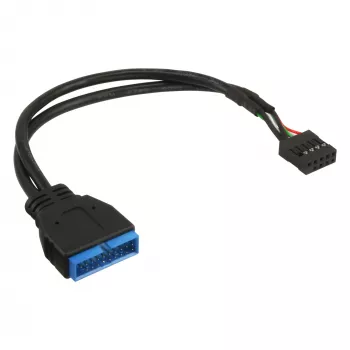 InLine USB 2.0 para 3.0 interno conector USB 2.0 / USB 3.0 interno, 0,30 m