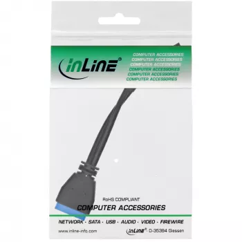 InLine USB 2.0 para 3.0 interno conector USB 2.0 / USB 3.0 interno, 0,30 m