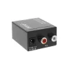 Conversor de áudio InLine digital para analógico entrada Toslink ou RCA saída 2x RCA estéreo