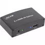 Splitter/distribuidor HDMI InLine, 2 vias, compatível com 4K2K