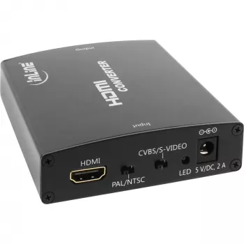 Conversor HDMI para S-Video InLine + conversor de áudio RCA