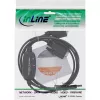 Cabo adaptador InLine USB 2.0 para 2x Série USB Type-A para 2x ficha Sub-D 9 pinos 1,5 m
