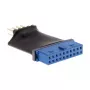 Adaptador InLine USB 3.0 para 2.0 interno USB3.0 19 pinos para dispositivo interno USB2.0