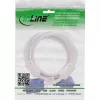 Cabo S-VGA InLine 15 HD cinzento ficha/ficha 1,5 m