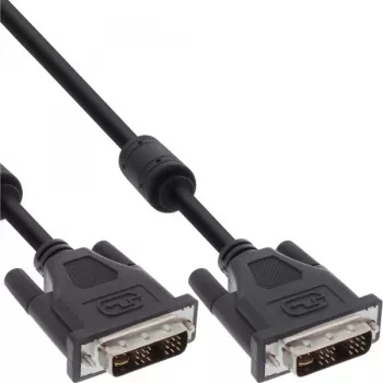 Cabo DVI-I 24+5 macho/macho Dual Link InLine 17793 3 m