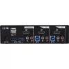 Comutador KVM de secretária InLine, 2 portas, HDMI, hub USB 3.0, com áudio