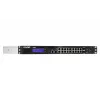 Comutador de rede QNAP QGD-1602-C3758-16G gerido L2 2.5G Ethernet (100/1000/2500) preto, cinzento