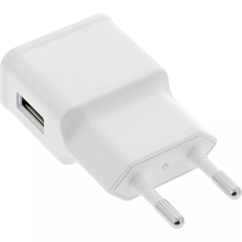 Adaptador de alimentação USB InLine 31504W 100-240V para 5V/1,2A branco