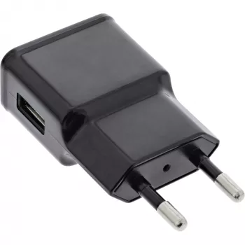 Adaptador de alimentação USB InLine 31504S 100-240V para 5V/1,2A preto