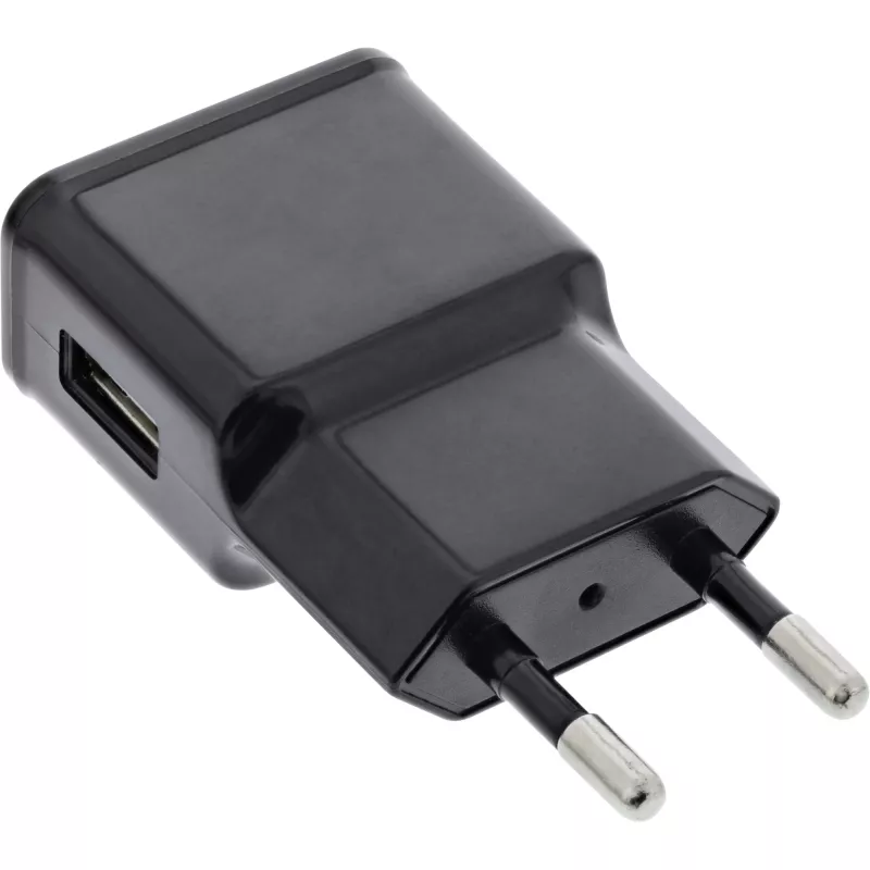 Adaptador de alimentação USB InLine 31504S 100-240V para 5V/1,2A preto