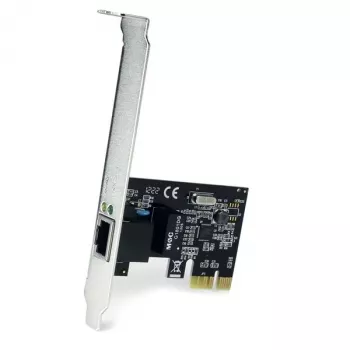 StarTech.com Adaptador de Rede PCI Express PCIe Gigabit de 1 Porta para Servidor Placa NIC – Perfil Duplo