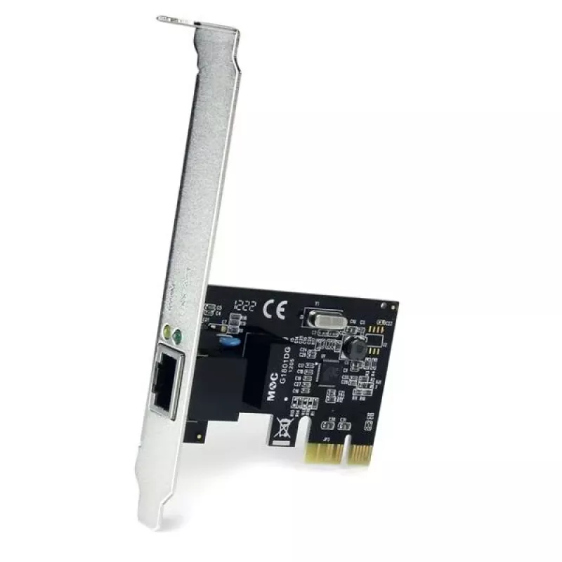 StarTech.com Adaptador de Rede PCI Express PCIe Gigabit de 1 Porta para Servidor Placa NIC – Perfil Duplo