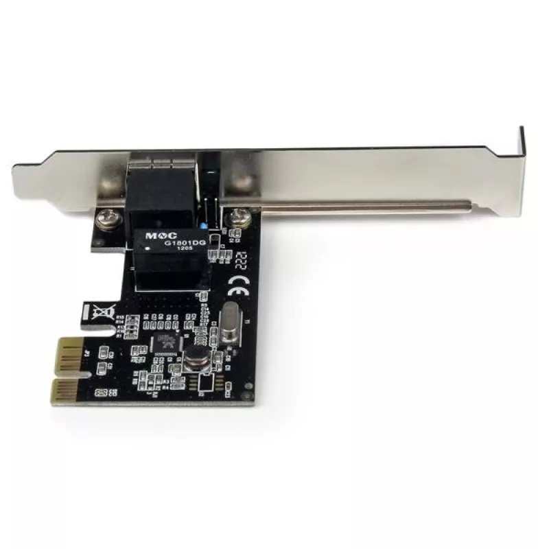 StarTech.com Adaptador de Rede PCI Express PCIe Gigabit de 1 Porta para Servidor Placa NIC – Perfil Duplo