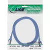 Cabo de Rede InLine 72601B Azul 1 m Cat6a S/FTP (S-STP)