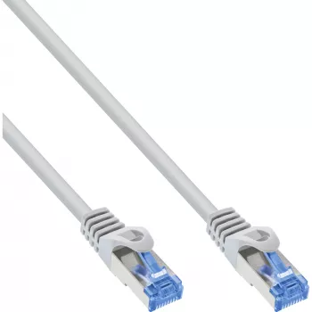 Cabo de Rede InLine 72655W Branco 0,5 m Cat6a S/FTP (S-STP)