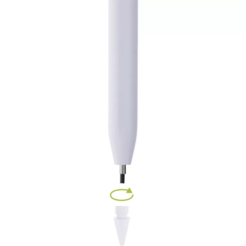 Caneta de entrada InLine 55468W branca 15 g para tablet Apple