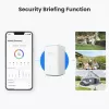 Unidade base Reolink Hub 1 com 2x Argus Series B310 interior branco