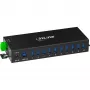 Hub de interface InLine 35396C USB 3.2 Gen 1 (3.1 Gen 1) Type-B 5000 Mbit/s preto