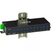 Hub de interface InLine 35396C USB 3.2 Gen 1 (3.1 Gen 1) Type-B 5000 Mbit/s preto