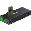 Hub de interface InLine 35396C USB 3.2 Gen 1 (3.1 Gen 1) Type-B 5000 Mbit/s preto