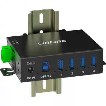 InLine 35396A hub de interface USB 3.2 Gen 1 (3.1 Gen 1) 5000 Mbit/s