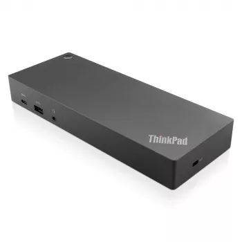 Dock Lenovo ThinkPad Hybrid USB-C com USB-A com fios USB 3.2 Gen 2 (3.1 Gen 2) Type-C preto