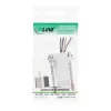 Adaptador InLine DB9 fêmea / RJ45 8P8C fêmea caixa com revestimento metálico 68889L