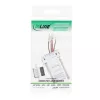 Adaptador InLine Sub-D 9 pinos macho RJ45 fêmea com revestimento metálico 68889M