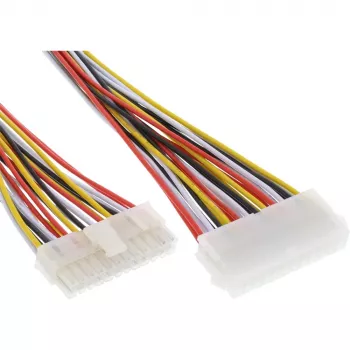 Cabo de extensão para fonte de alimentação ATX InLine 24 pinos fêmea / 20+4 pinos macho 26629A