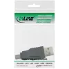 Adaptador InLine USB 2.0 Type-A macho / Mini-USB 5 pinos macho 33441C