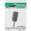 Adaptador de áudio fêmea jack 2,5 mm / macho jack 3,5 mm estéreo InLine 99309