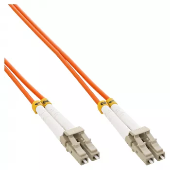 Cabo de fibra ótica duplex LC/LC InLine 88522 50/125µm OM2 5m