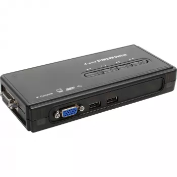 Comutador KVM 4 portas USB InLine 60614H