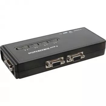 Comutador KVM 4 portas USB InLine 60614H