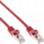 Cabo de rede F/UTP Cat.5e InLine vermelho 10m