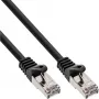Cabo de rede F/UTP Cat.5e InLine preto 5 m