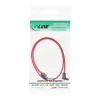 Cabo SATA InLine para ligações SATA 150 / 300 / 600 curvado com bloqueios 90° 0,7 m