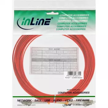 Cabo de fibra ótica duplex LC/LC InLine 88522B 50/125µm OM2 7m