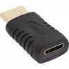 Adaptador HDMI InLine 17691G HDMI ficha / Mini HDMI conector fêmea dourado