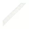 Canalete flexível para cabos InLine 10 m, branco, 15 mm