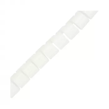 Canalete flexível para cabos InLine 10 m, branco, 15 mm