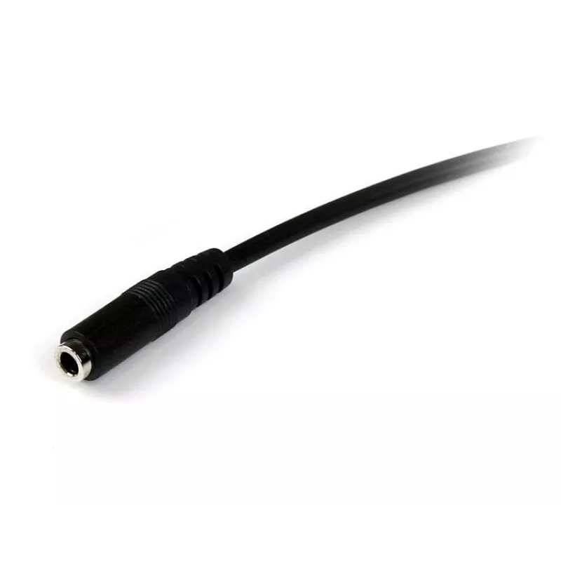 Cabo de extensão para headset StarTech.com 2 m 3,5 mm TRRS de 4 polos – macho/fêmea