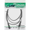 Cabo de alimentação InLine ficha China para Euro8 IEC-C7, preto, 1,8 m