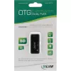 Leitor de cartões OTG InLine Dual Flex para SD, microSD com porta USB e 2 slots para cartões